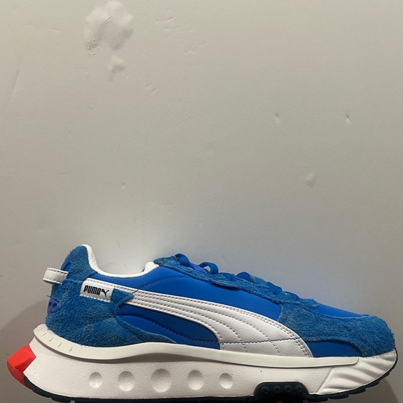 Puma, Wild Rider Vintage, 381595 01, Blue & White - Picture 14 of 16